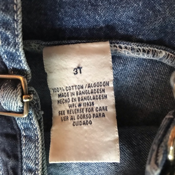 2/$25 Vintage Little Arizona Denim Overalls - Picture 5 of 5